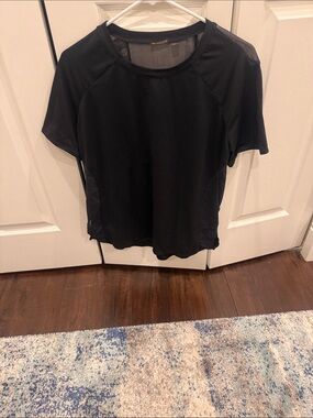 Zella Black Short Sleeve Performance Tee